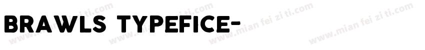 brawls typefice字体转换